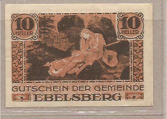 27418 - *Austria -Notgeld (biglietti sostituti delle monete) da 10 Heller - 1920 -
