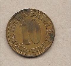 39265 - Jugoslavia - moneta circolata da 10 Para - 1965