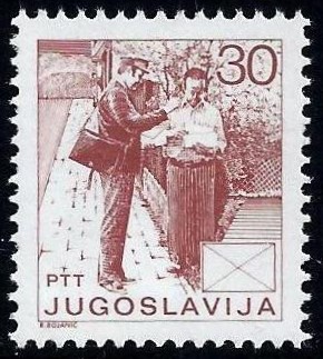 52382 - 1986 Jugoslavia Postino 30 - nuovo